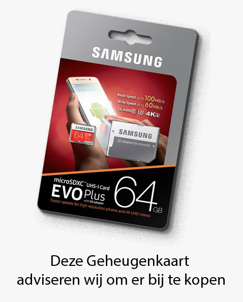 Geheugenkaart Samsung EVO 64GB plus
