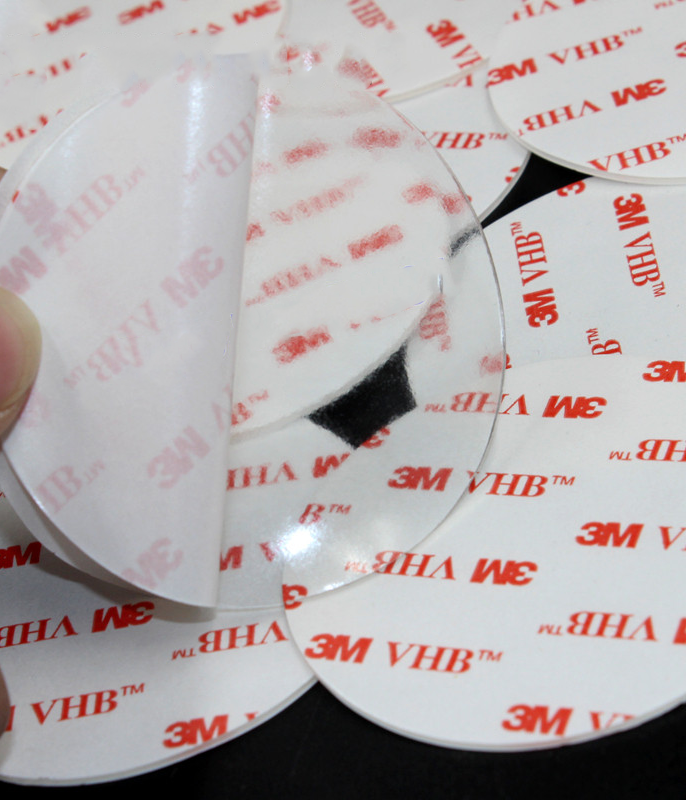 3M sticker transparant 60mm 