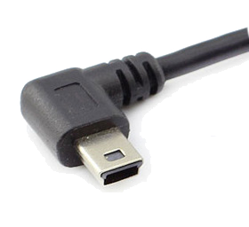 Haakse USB stekker dashcam