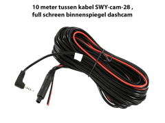 10 meter tussen kabel voor achter camera
