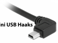 Dashcam haakse mini USB continue voeding